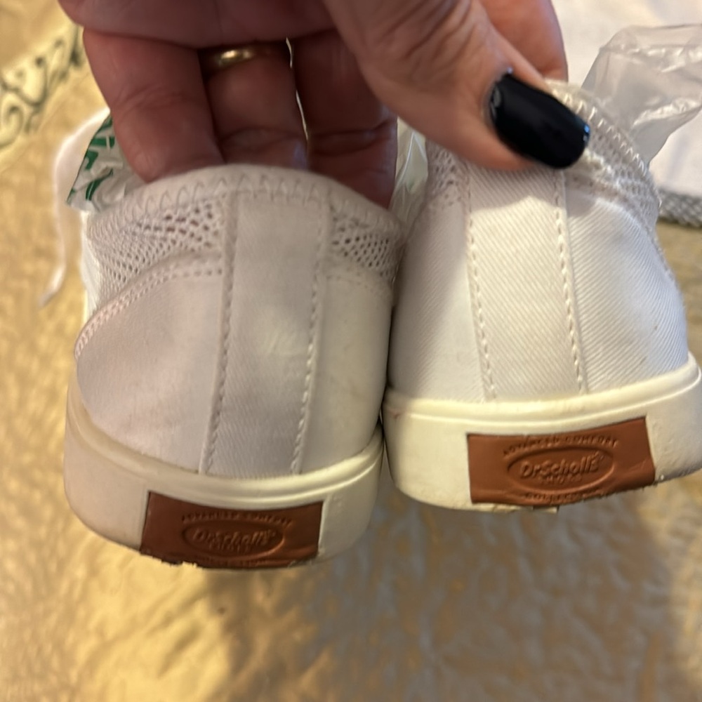 Dr. Scholl's White Mesh Sneakers - Picture 7 of 9